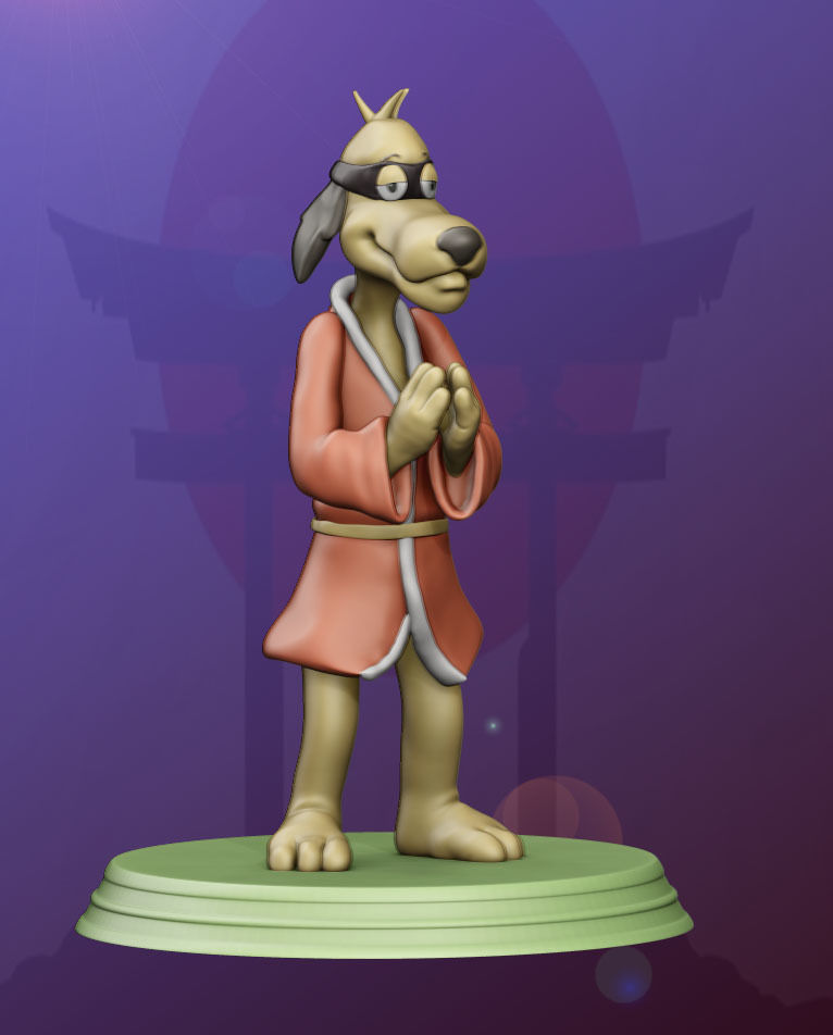 Hong Kong Phooey 3D model 3D printable CGTrader