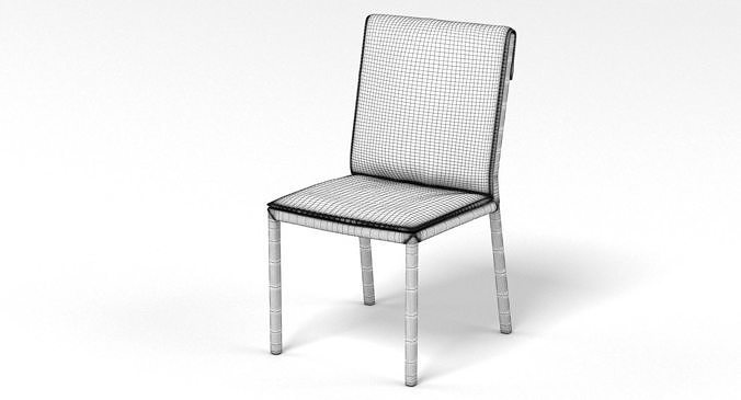 Cattelan Italia Isabell Chairs 3D model 7