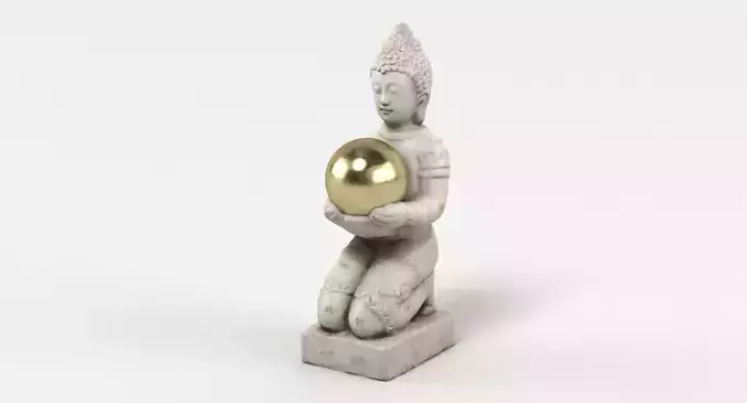 Buddha Statue Figurine 003