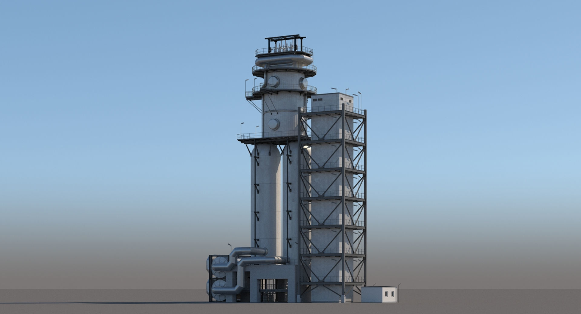 Refinery Industrial Elements 003 3D model_10