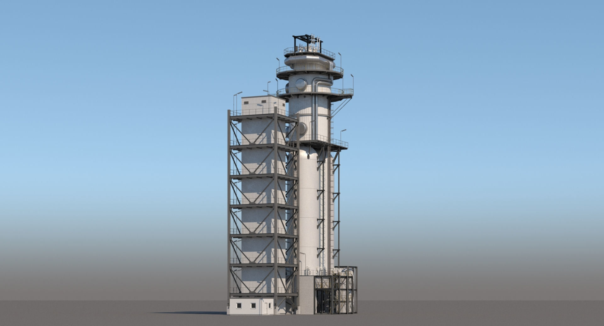 Refinery Industrial Elements 003 3D model_9