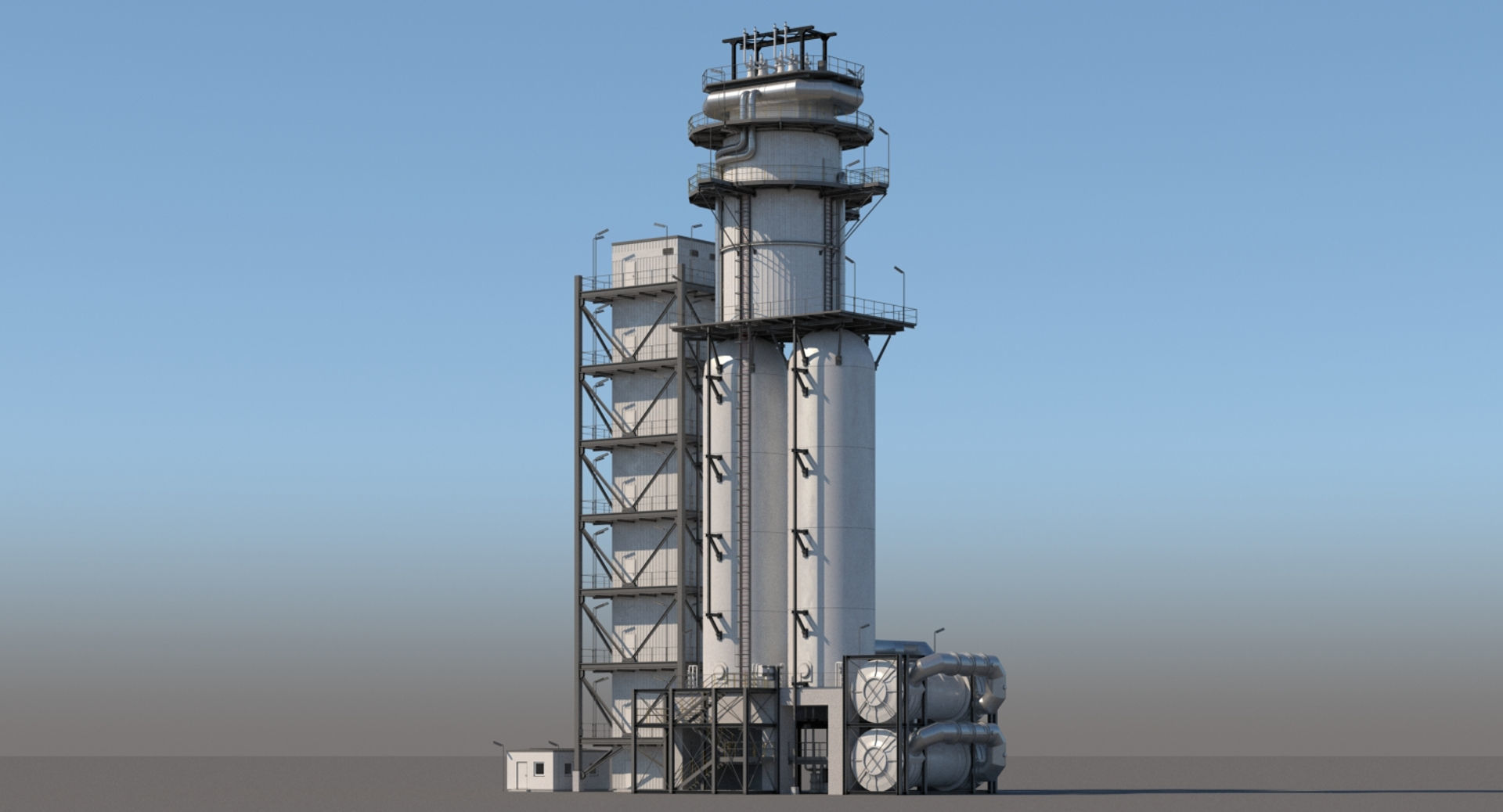 Refinery Industrial Elements 003 3D model_12