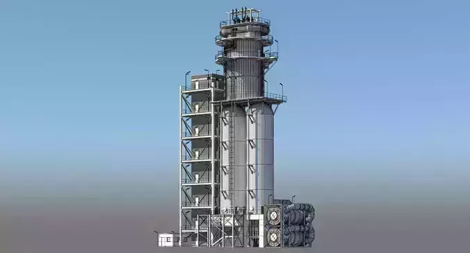 Refinery Industrial Elements 003