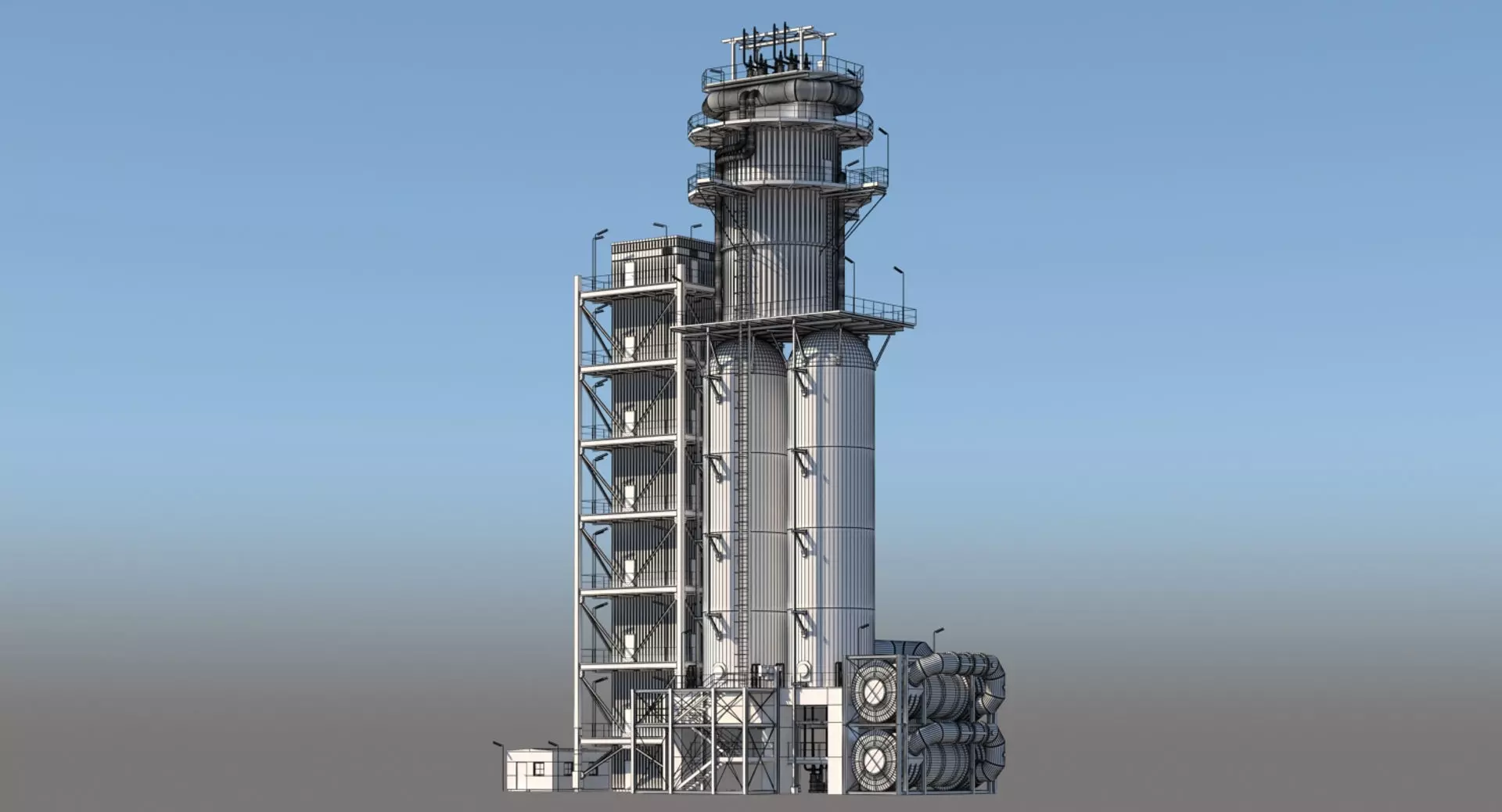 Refinery Industrial Elements 003 3D model_0
