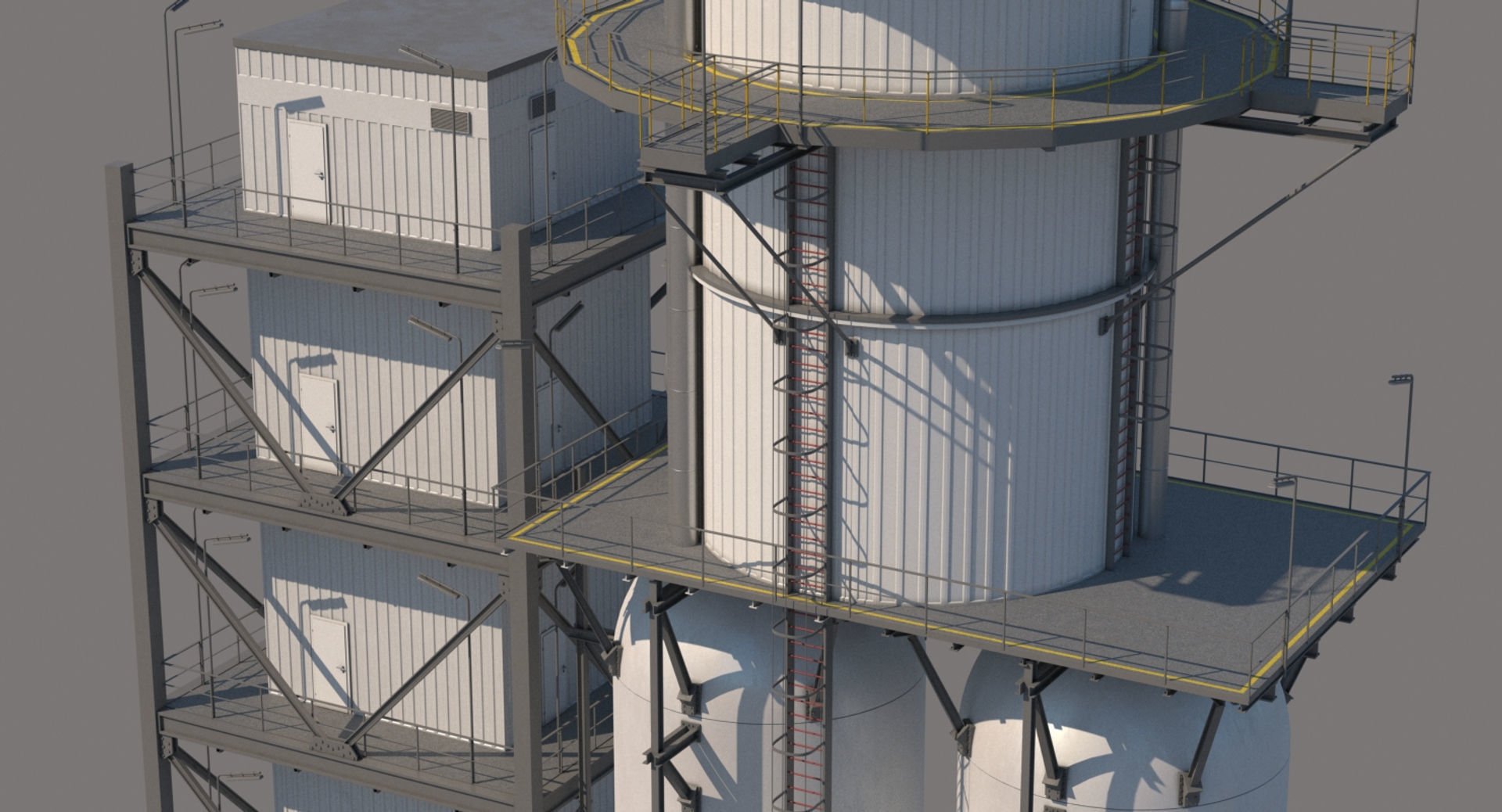 Refinery Industrial Elements 003 3D model_3