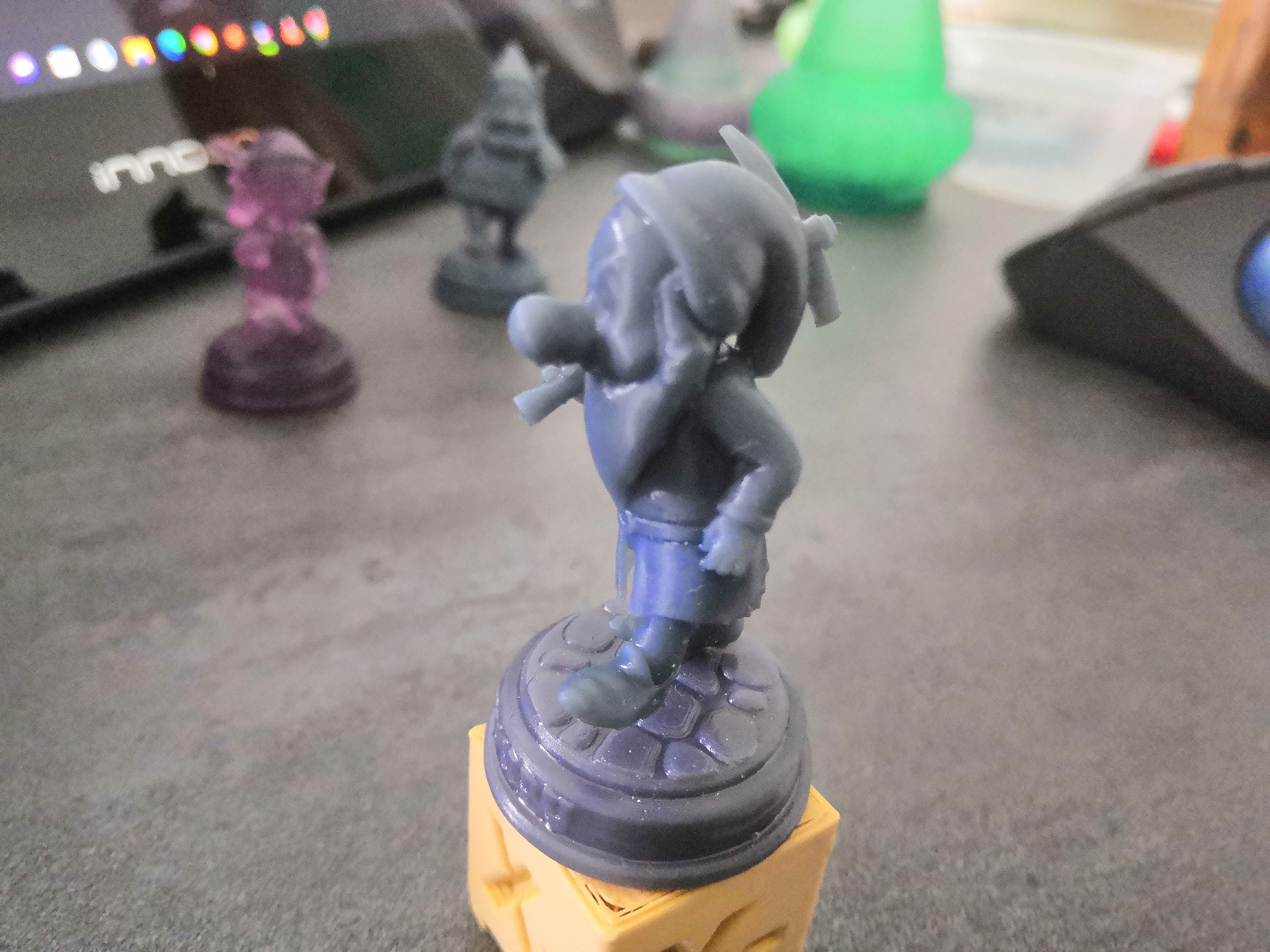 Grumpy the Dwarf 3D print model_4