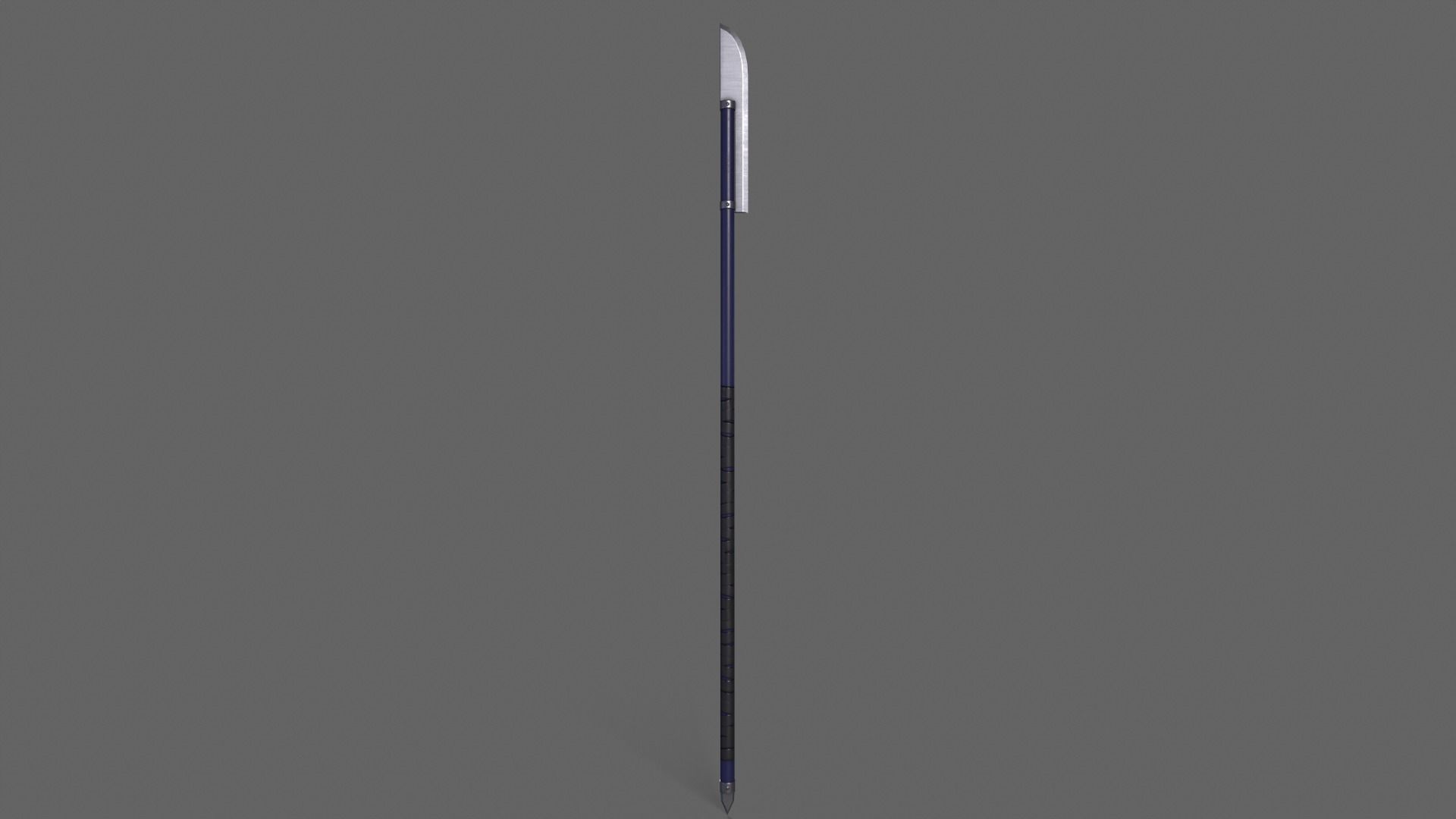 PBR Polearm V3a Low-poly 3D model_2