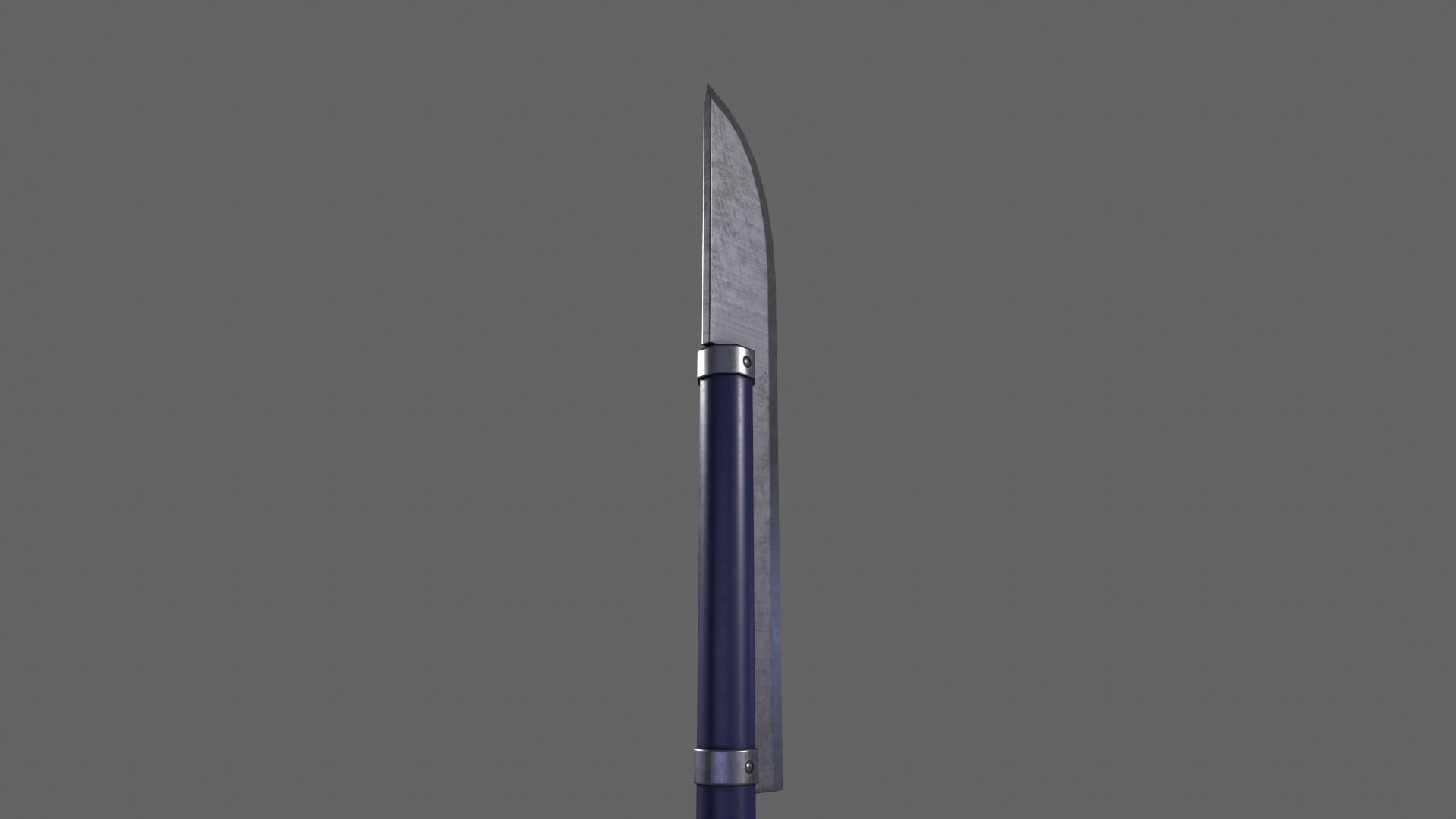 PBR Polearm V3a Low-poly 3D model_8