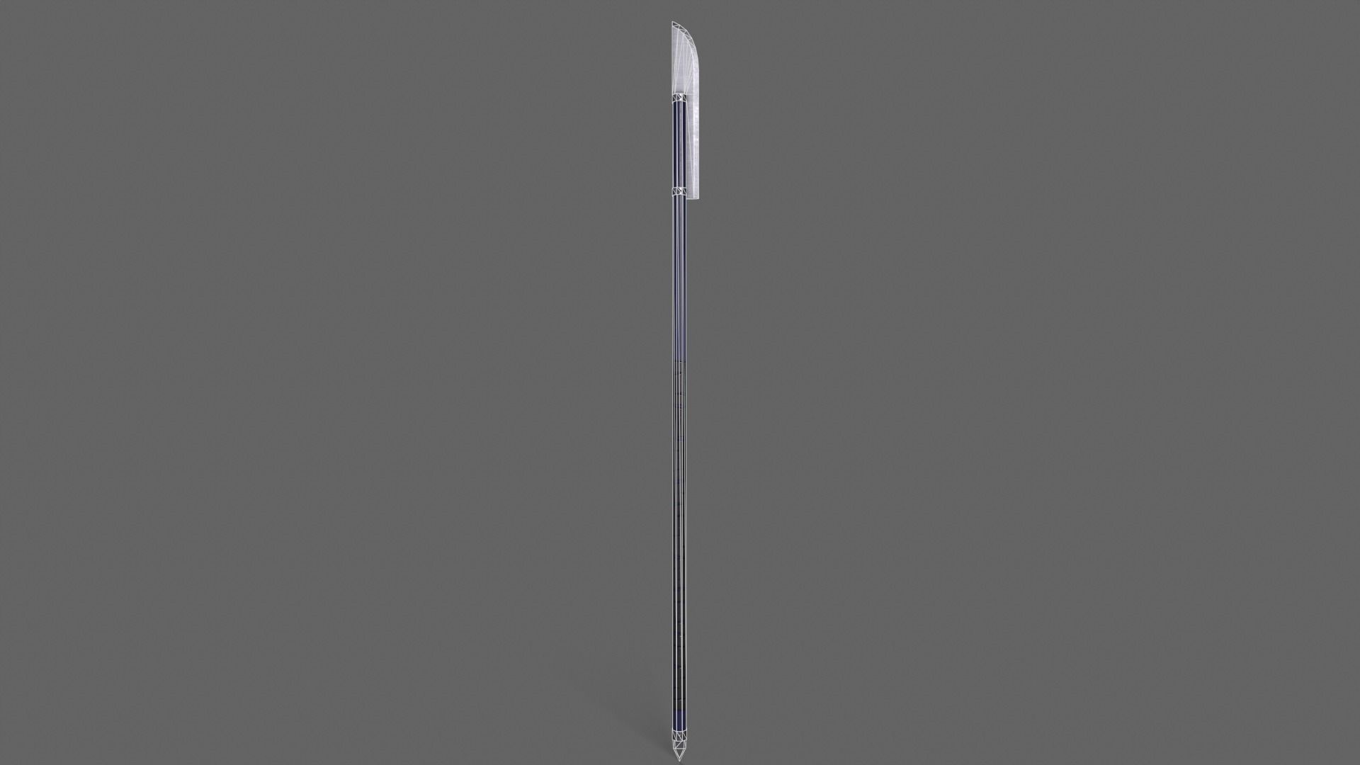PBR Polearm V3a Low-poly 3D model_3