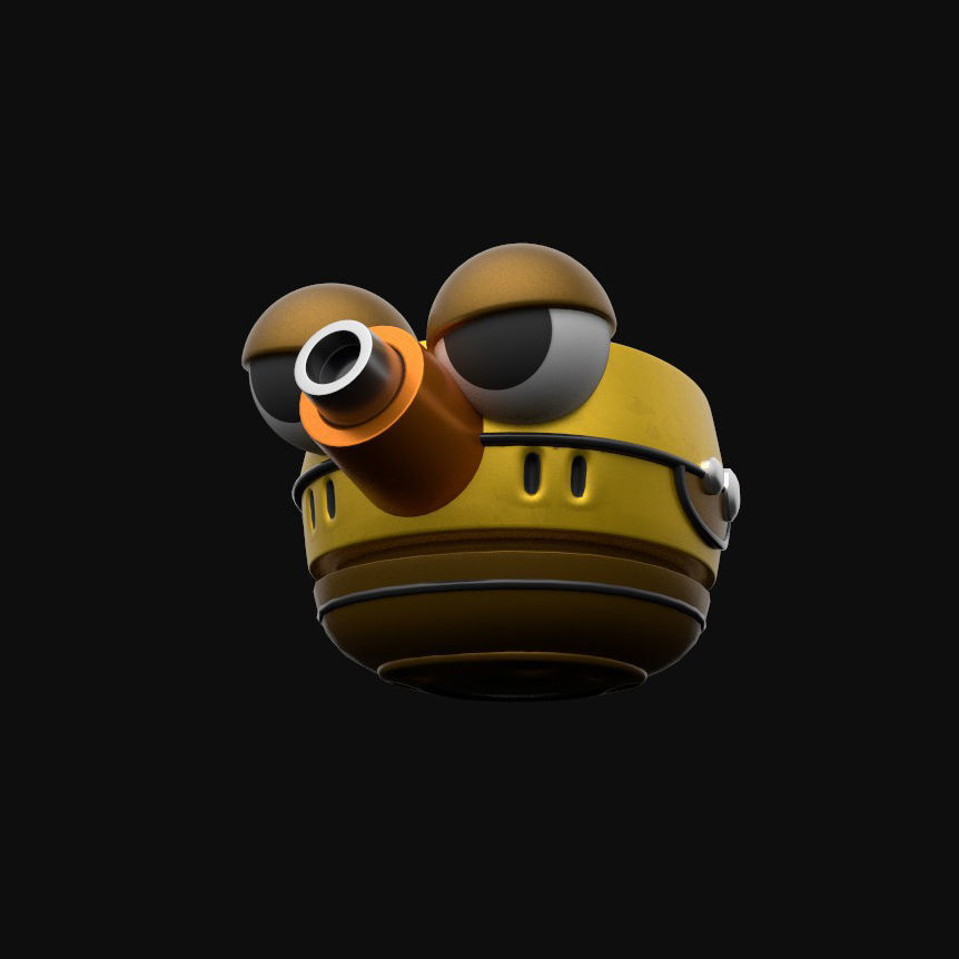 GunBound Asate 3D model_3