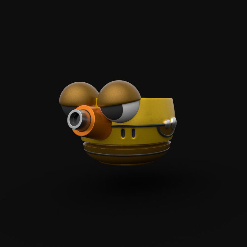 GunBound Asate 3D model_1