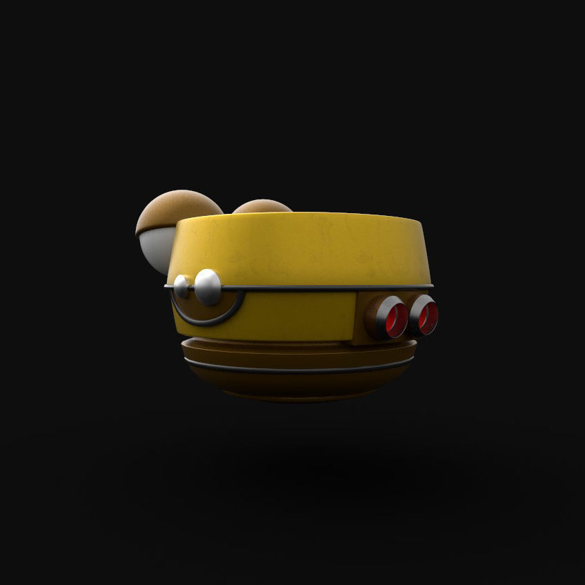 GunBound Asate 3D model_2