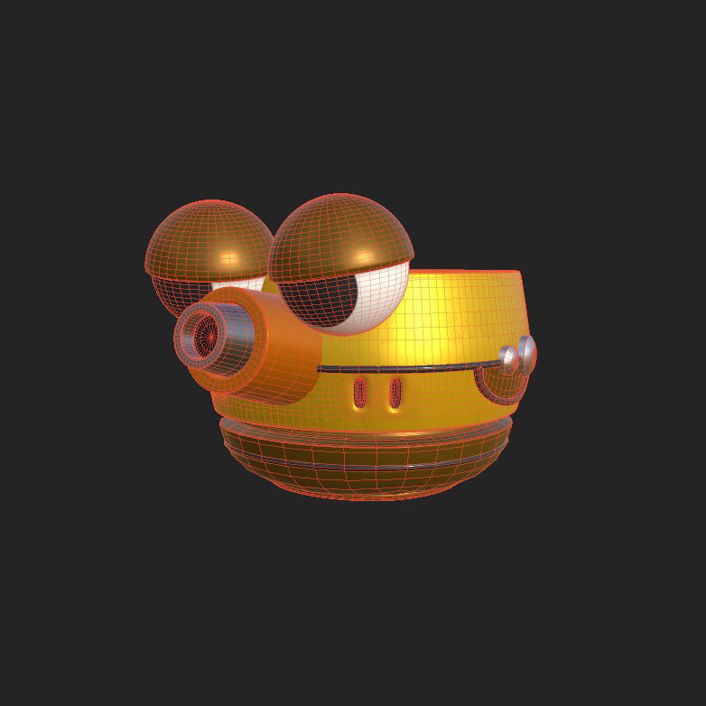 GunBound Asate 3D model_4