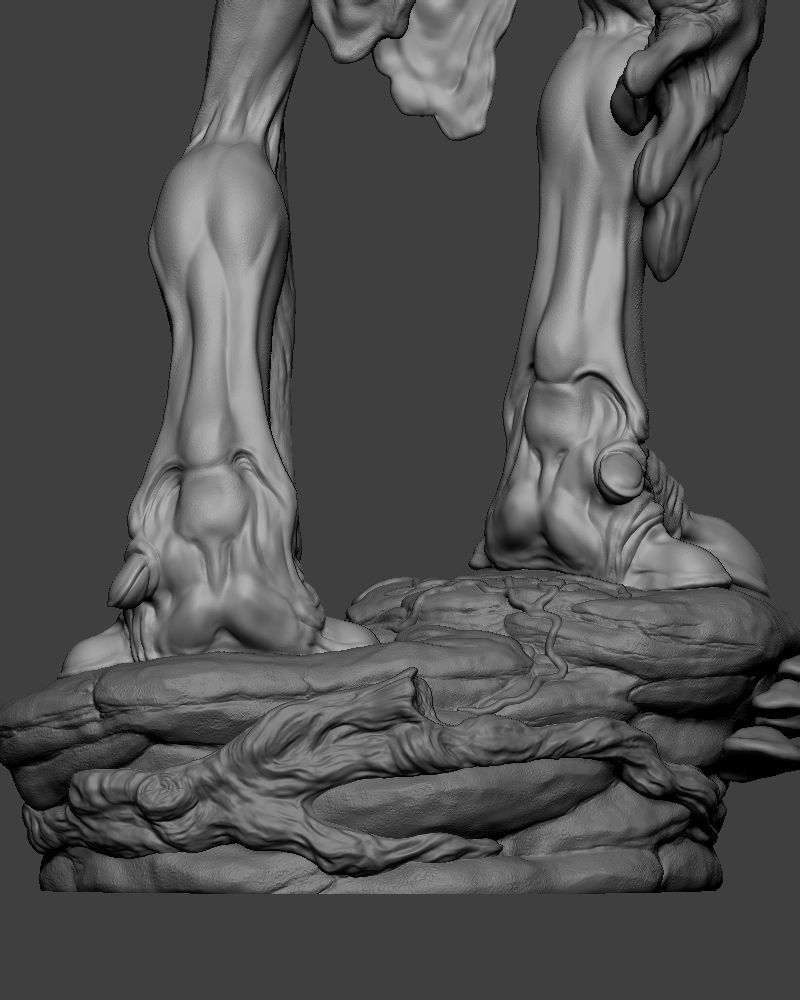 TOAD WARRIOR 3D PRINT 3D print model_8