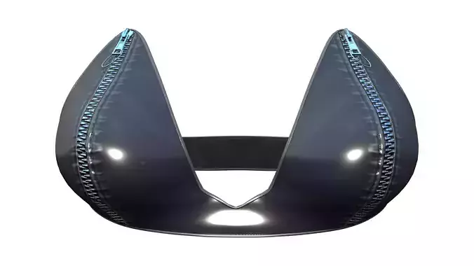 Shiny Black Leather Bralet Top