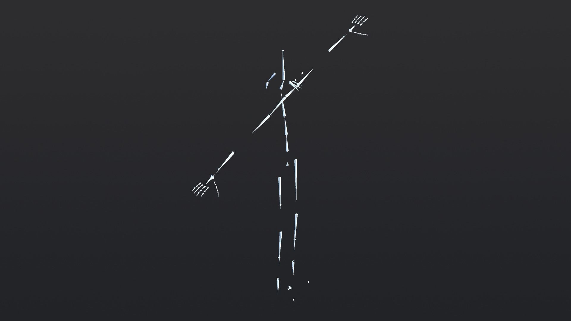 35 ARCHER ANIMATIONS Low-poly 3D model_4