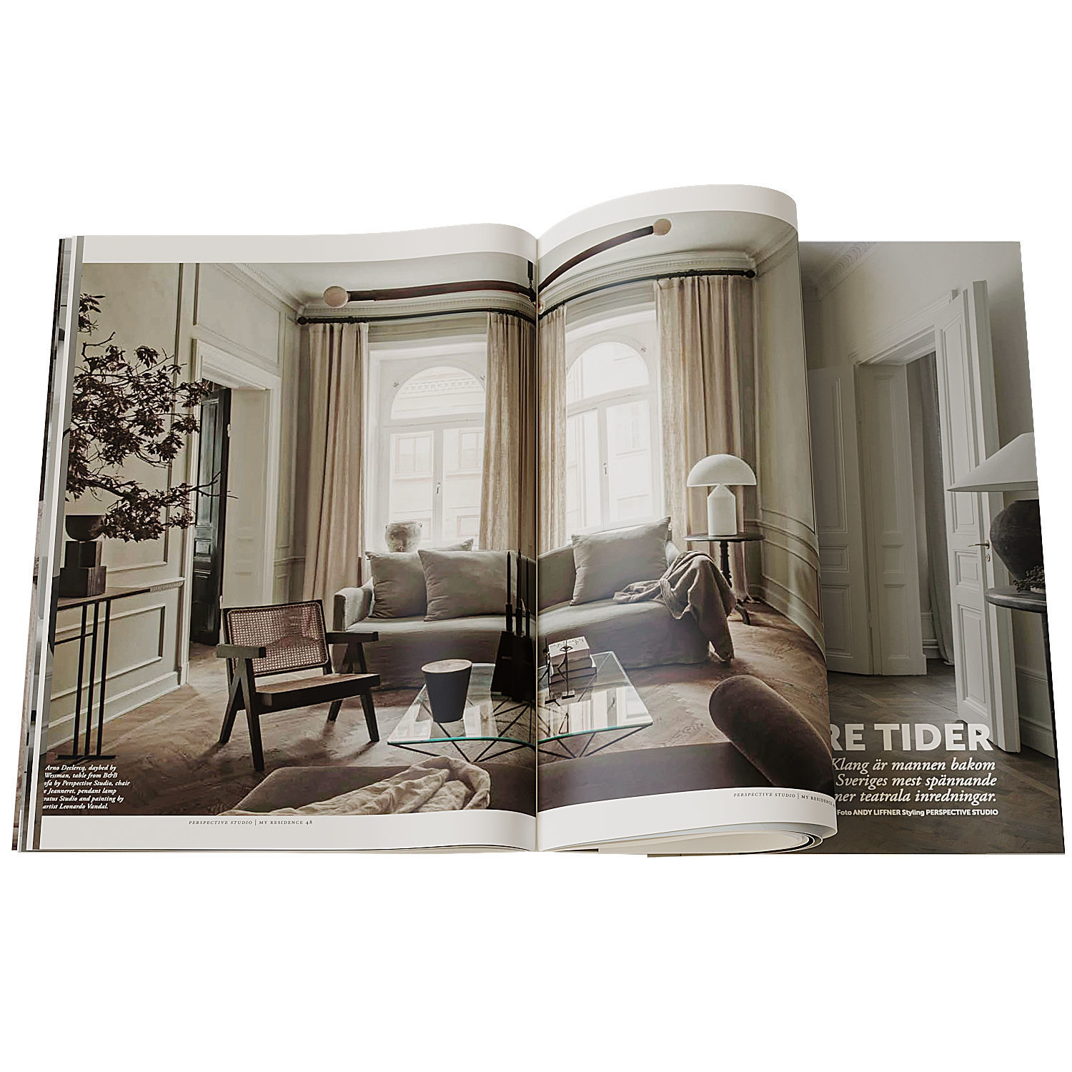 Magazines 2 cereal magazine with chair on top 3D model_4