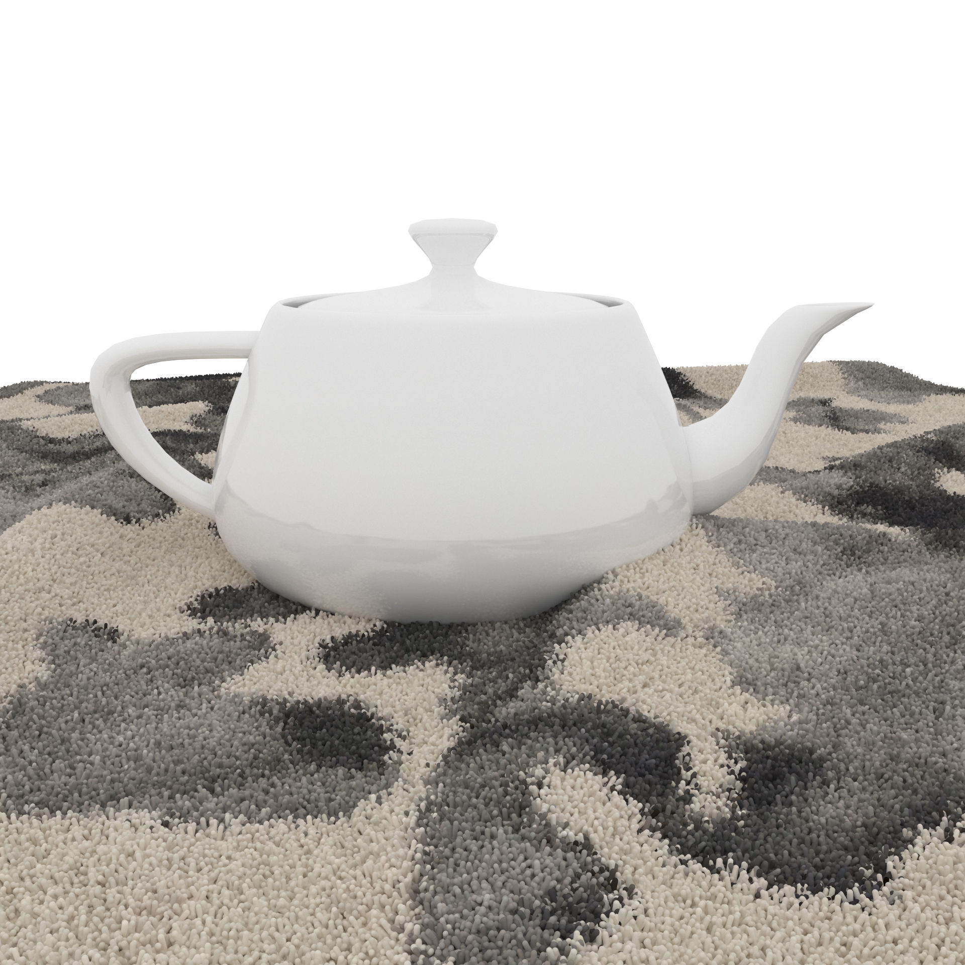 Rugs No 712 Low-poly 3D model_6