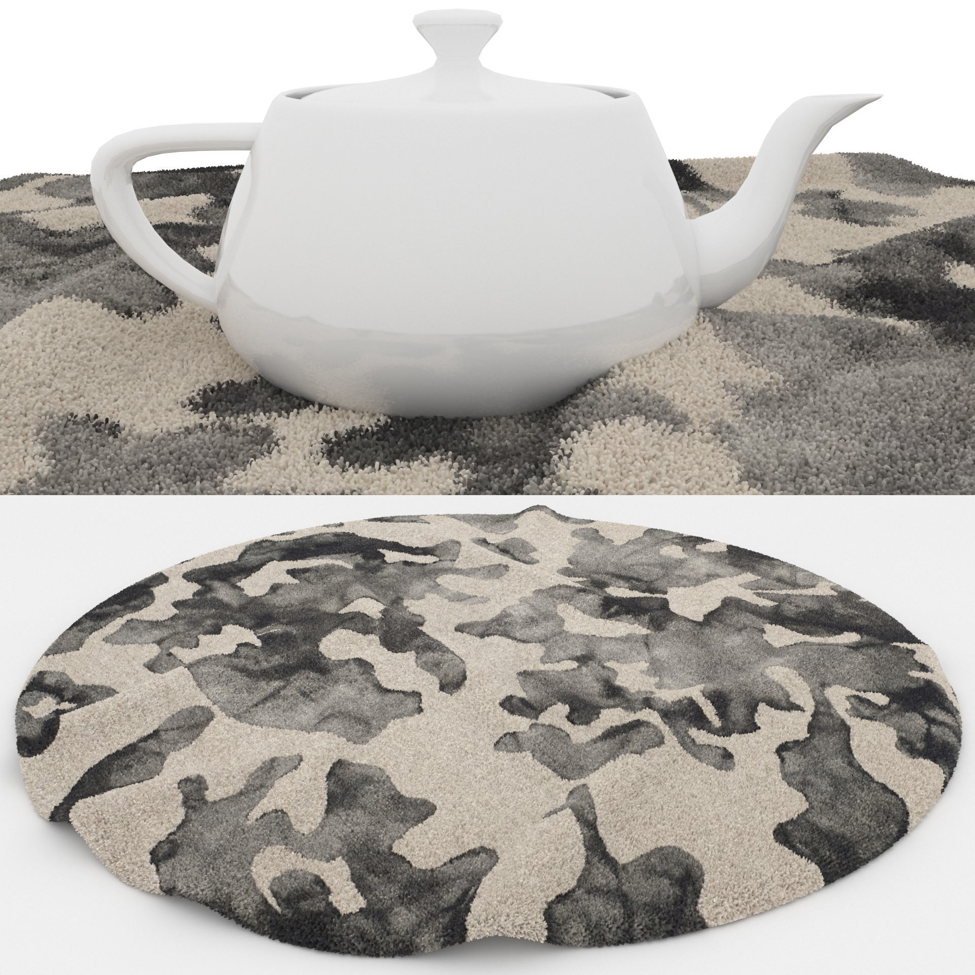 Rugs No 712 Low-poly 3D model_1