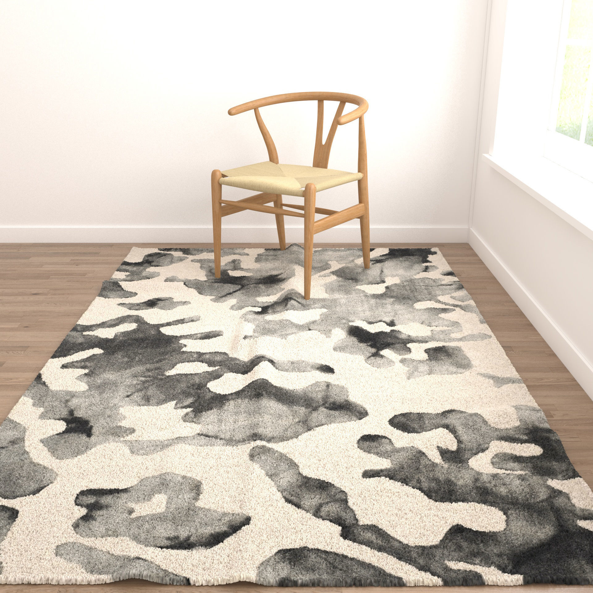 Rugs No 712 Low-poly 3D model_4