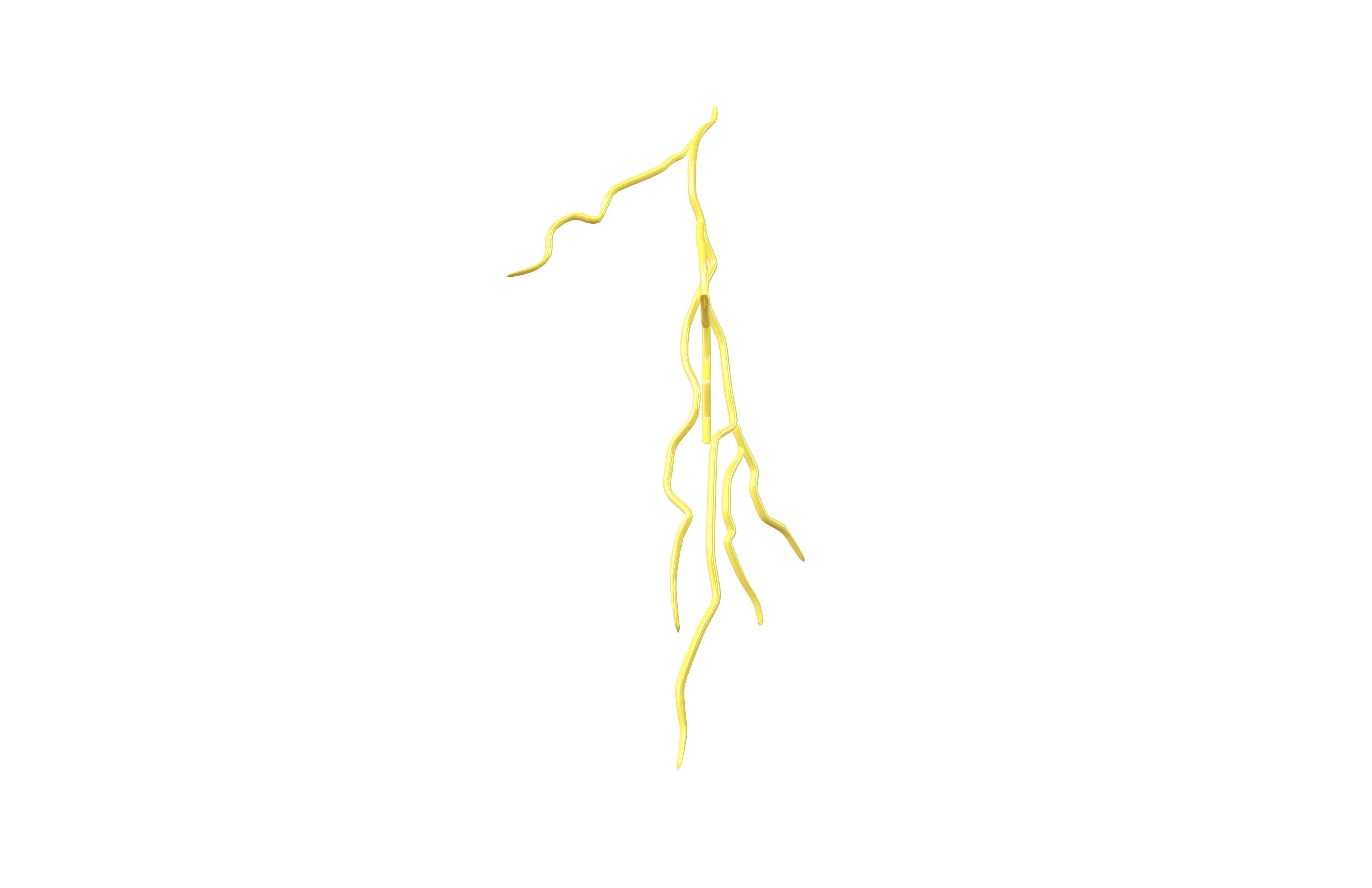 Thunder v1 004 Low-poly 3D model_3