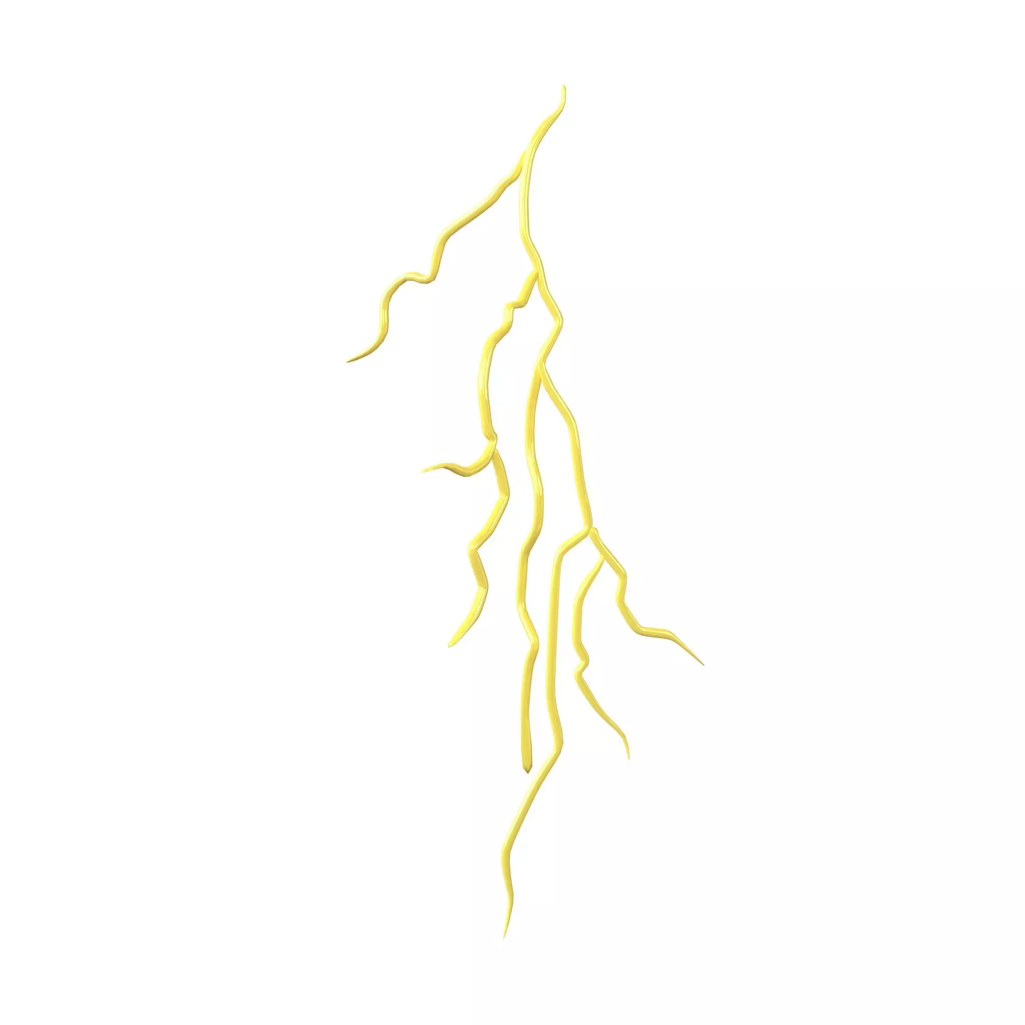 Thunder v1 004 Low-poly 3D model_0