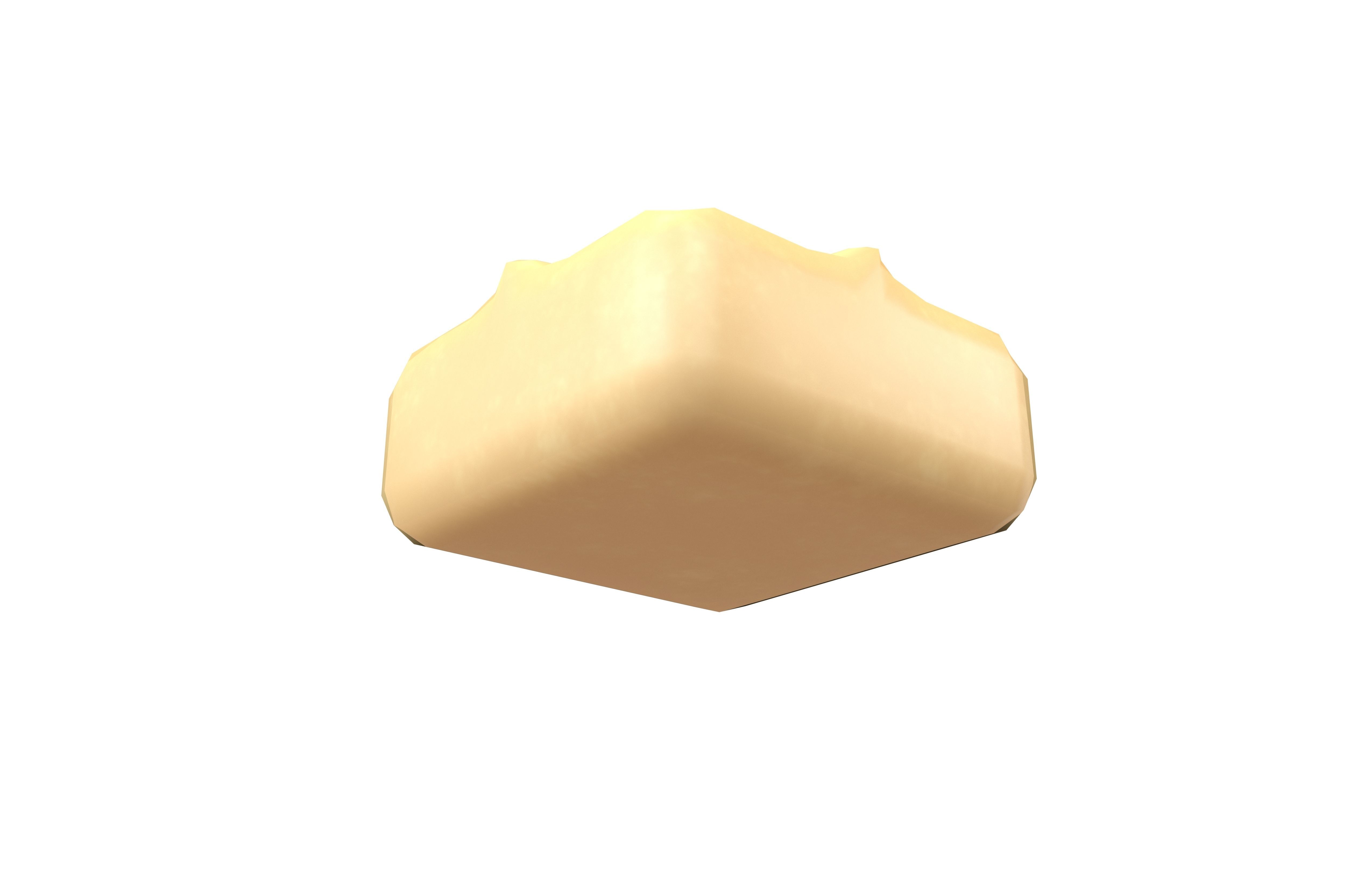 Tofu v1 001 Low-poly 3D model_3