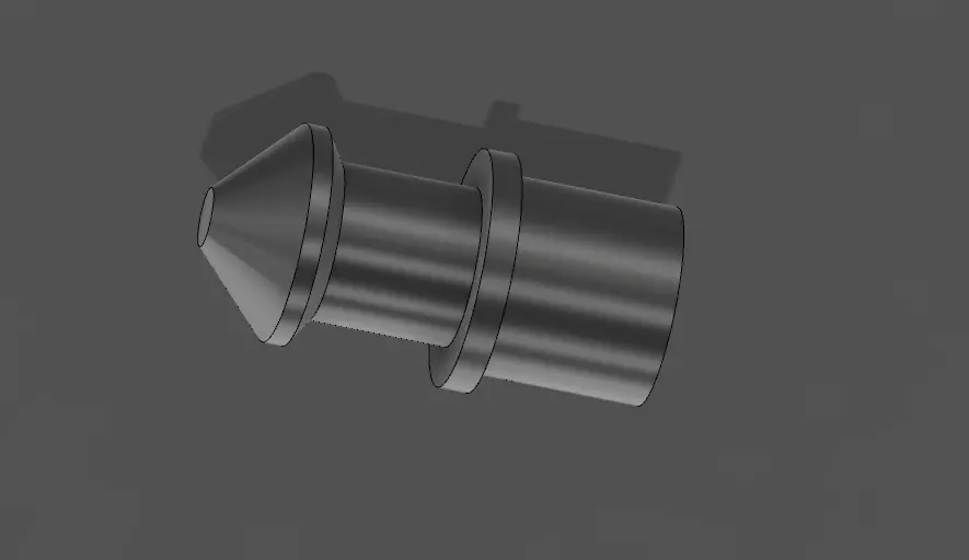 Acerbis Cagiva fairing replacement pin Free 3D print model