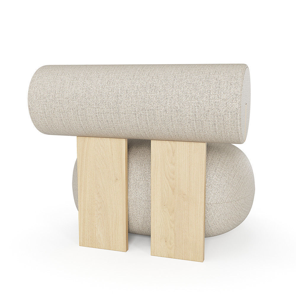 Hippo chair 3D model_2