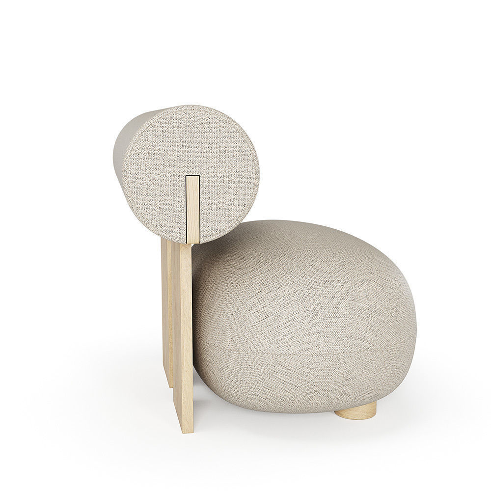 Hippo chair 3D model_1