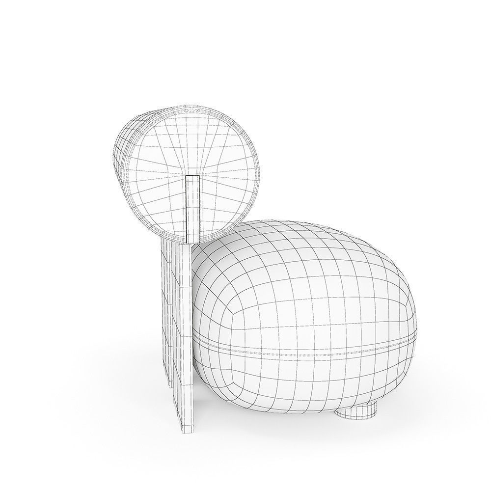 Hippo chair 3D model_8