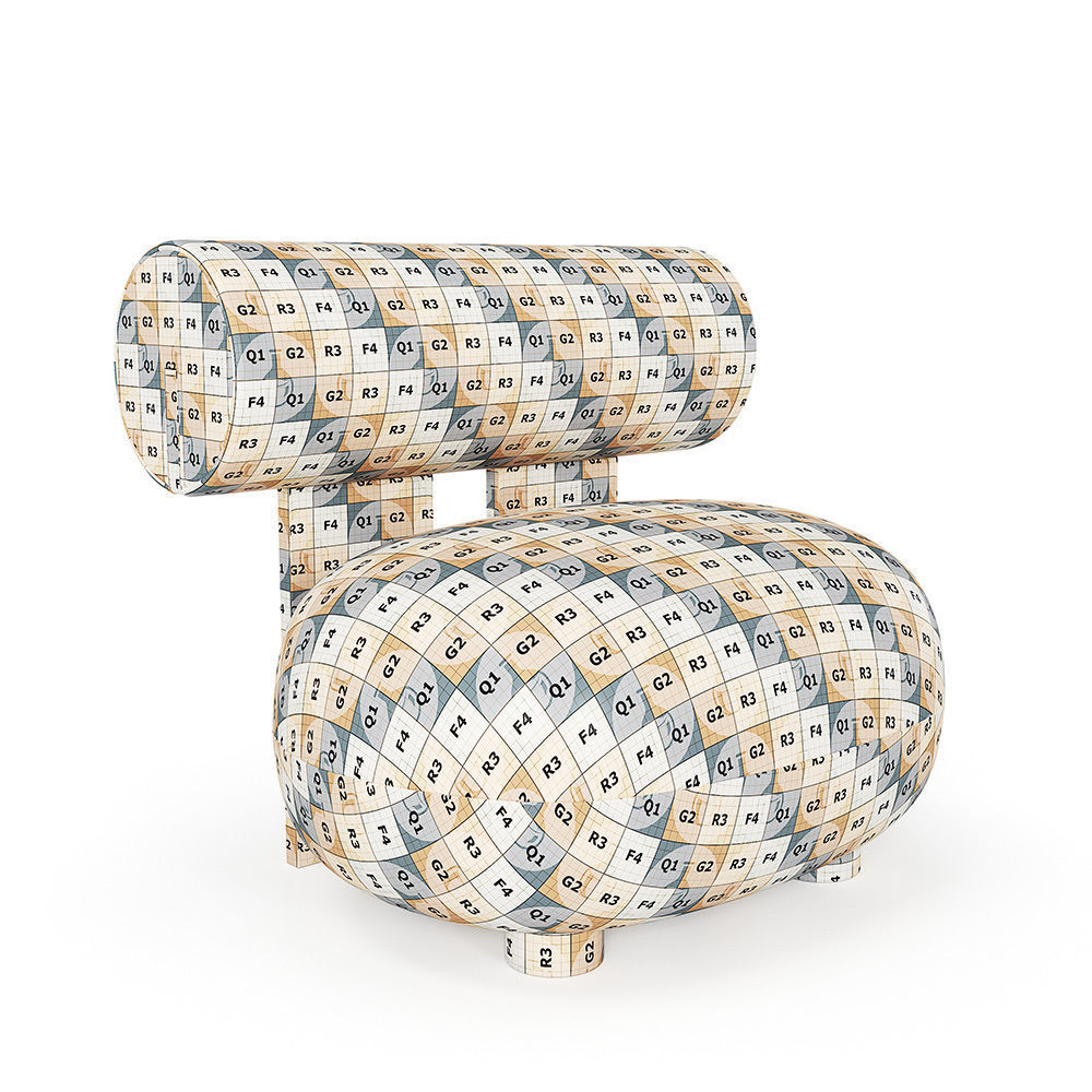 Hippo chair 3D model_6