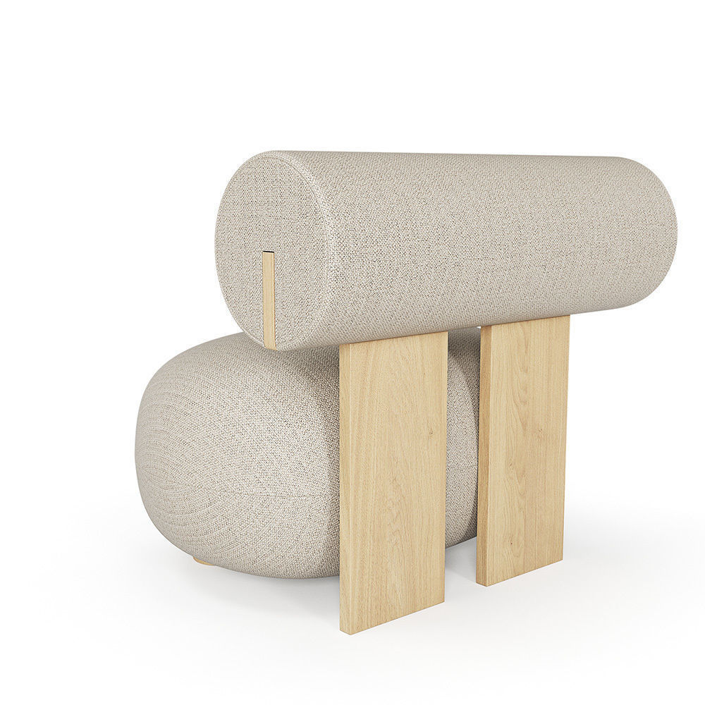 Hippo chair 3D model_3