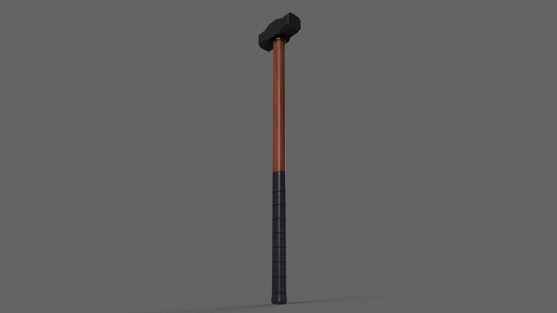PBR Sledge Hammer V2d Low-poly 3D model_8