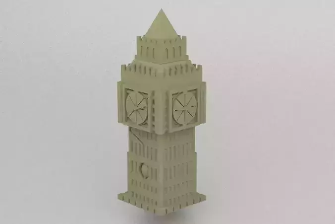 BigBen big ben 3D print model