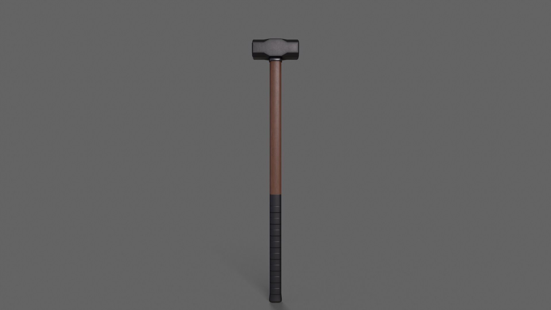 PBR Sledge Hammer V2e Low-poly 3D model_2