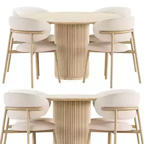 Dining Set 14 3D model