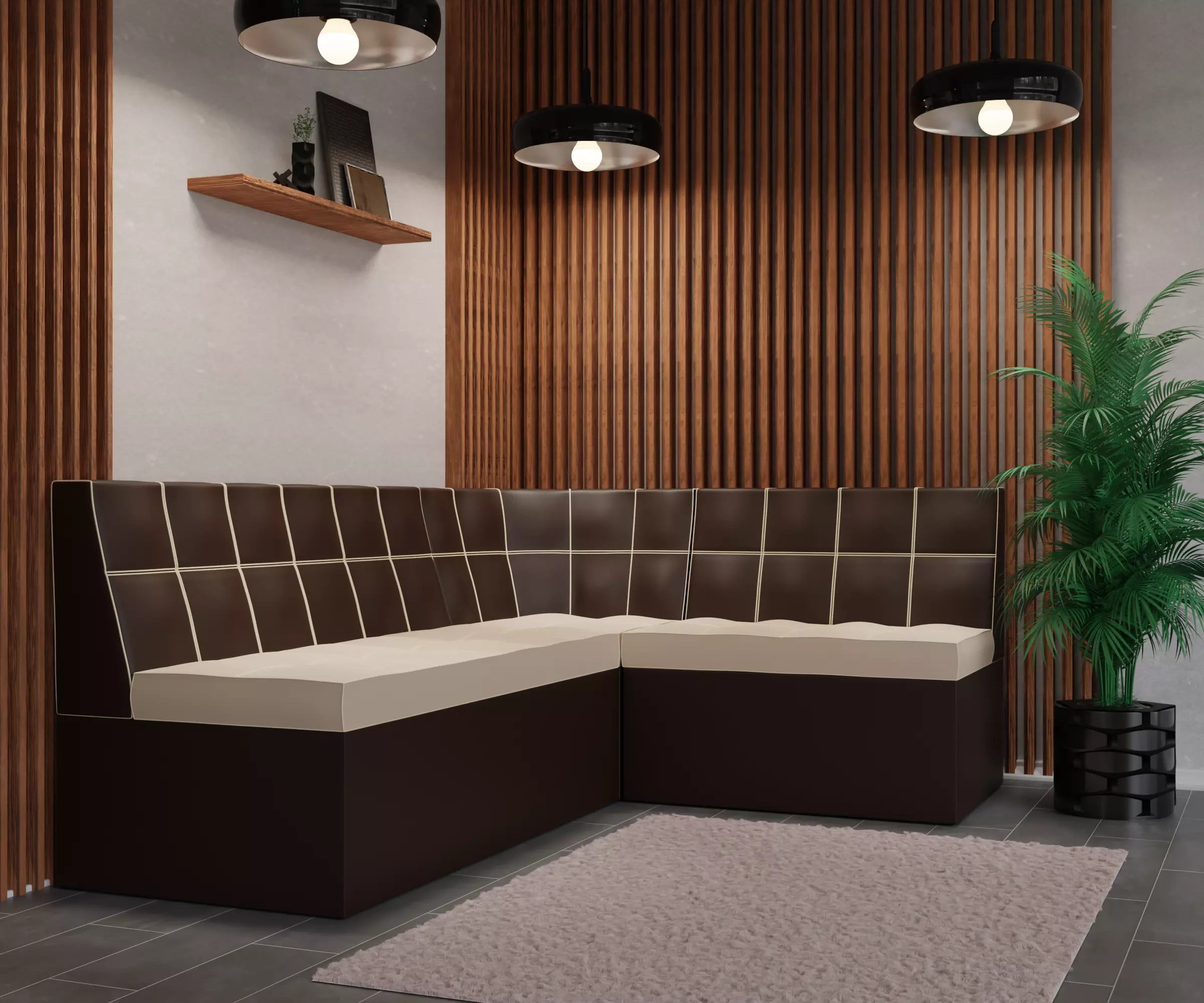 Interior corner for product commercial use - Couch Free 3D model