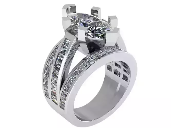 Marquise Cut Fashion Ring 0626