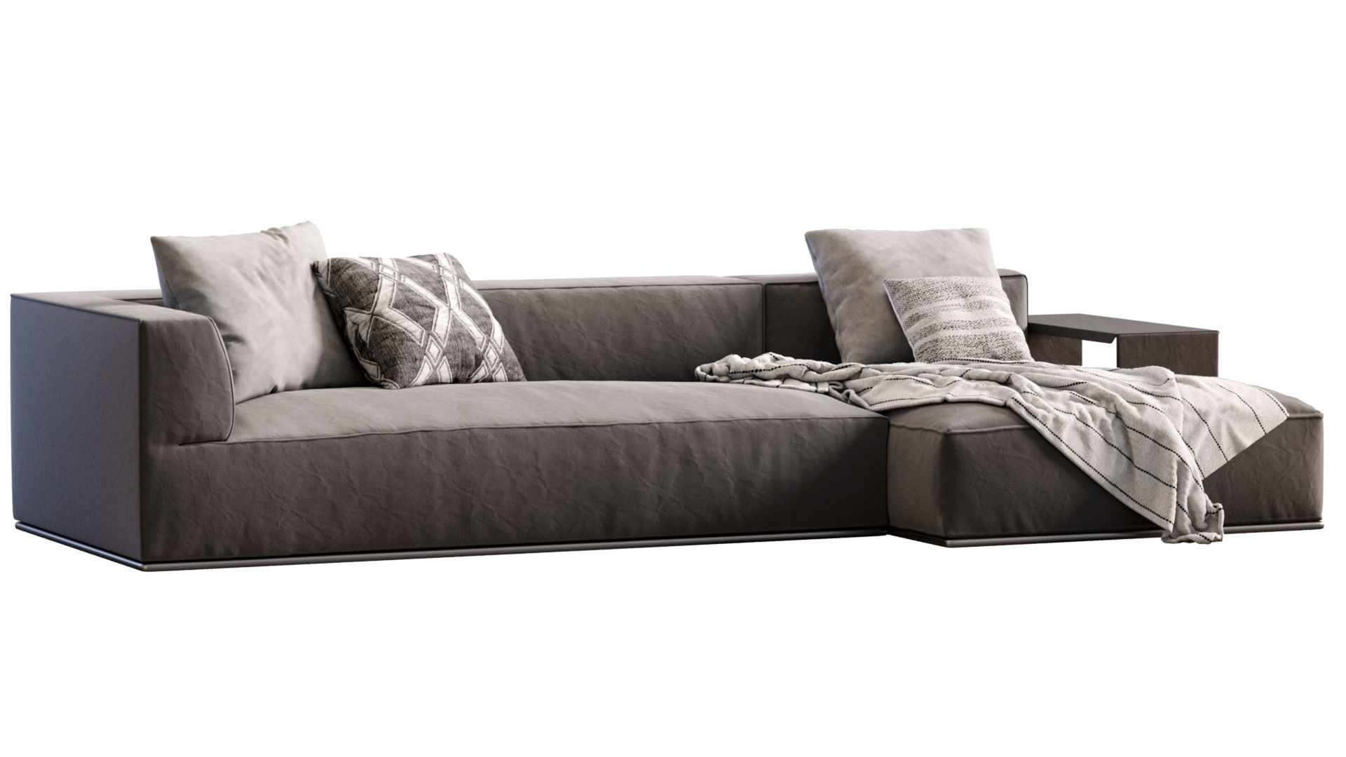 Sofa Perry By Flexform 3D model_1