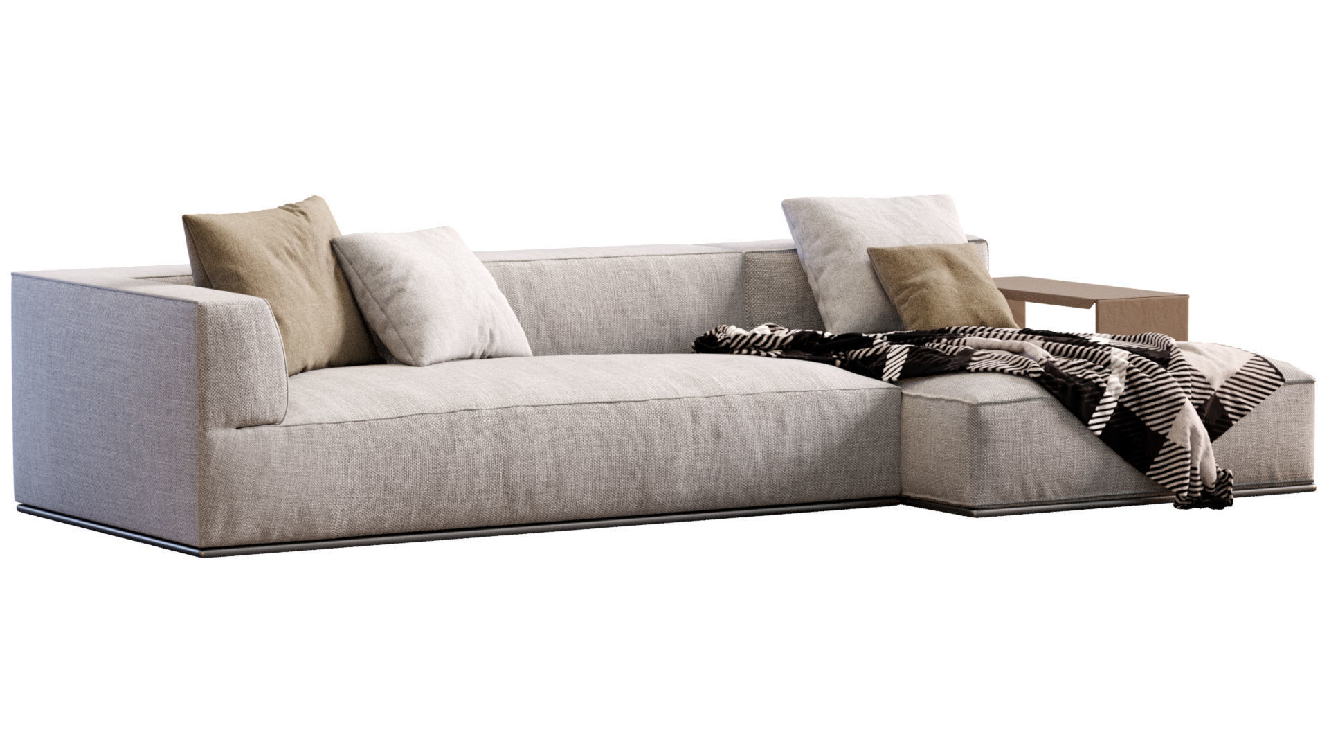 Sofa Perry By Flexform 3D model_14