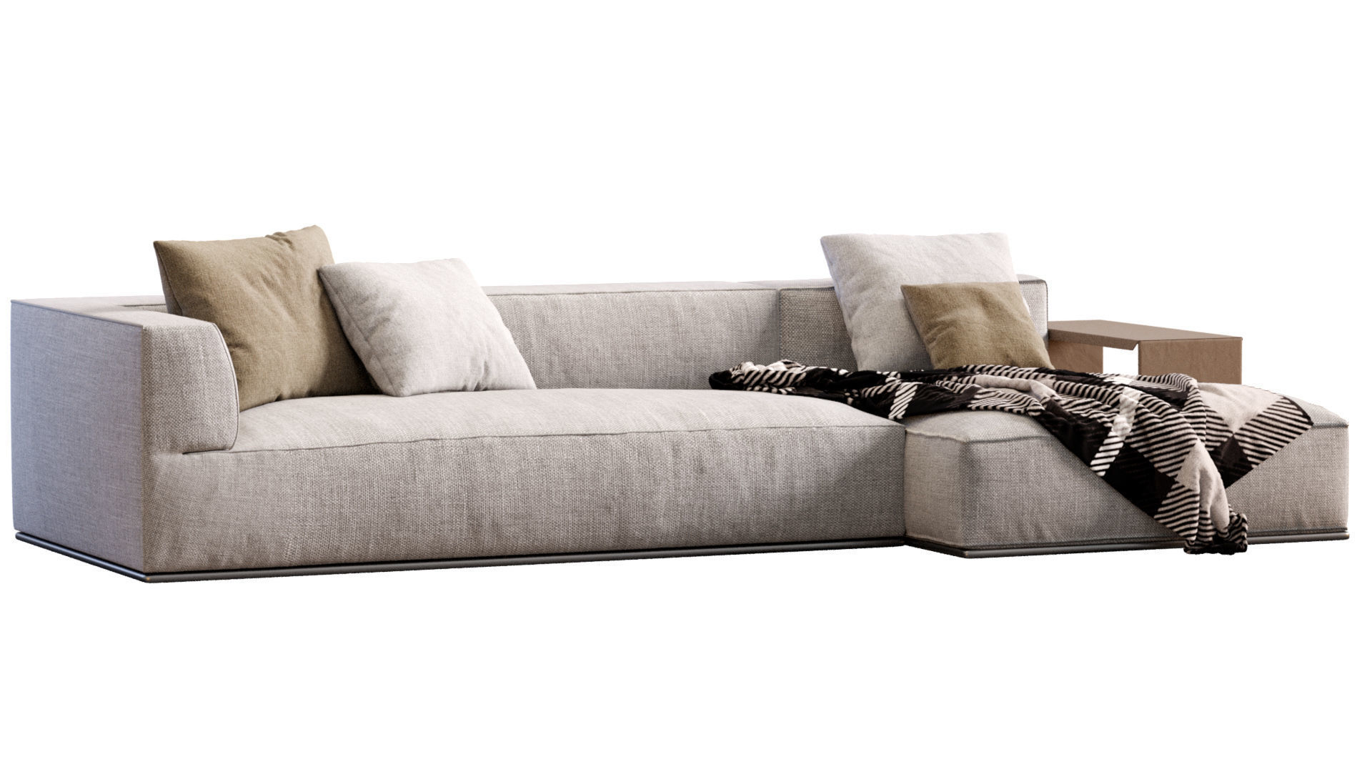 Sofa Perry By Flexform 3D model_6
