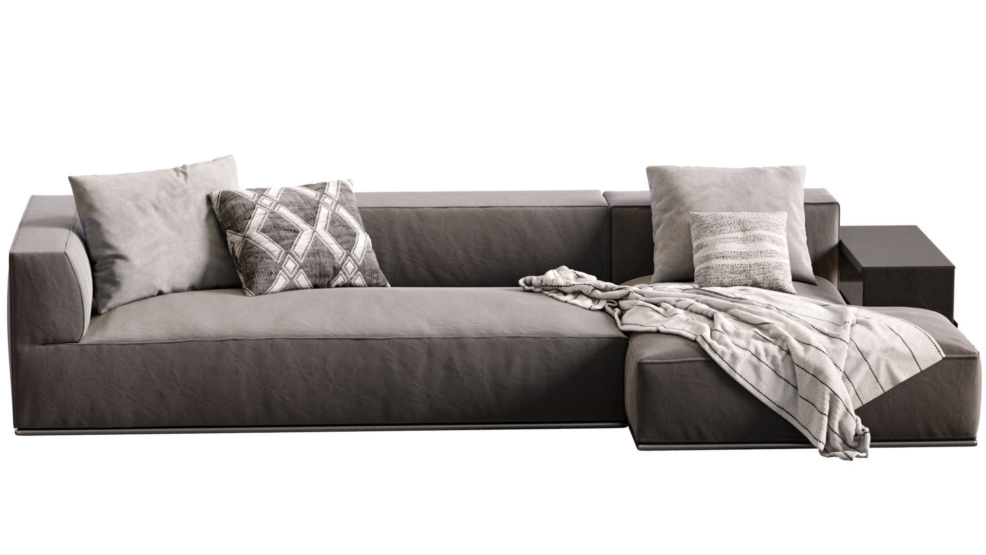 Sofa Perry By Flexform 3D model_3