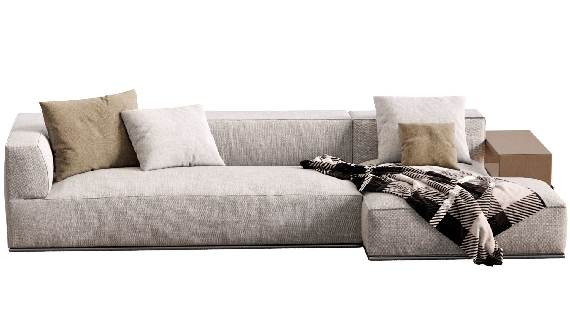 Sofa Perry By Flexform 3D model_8