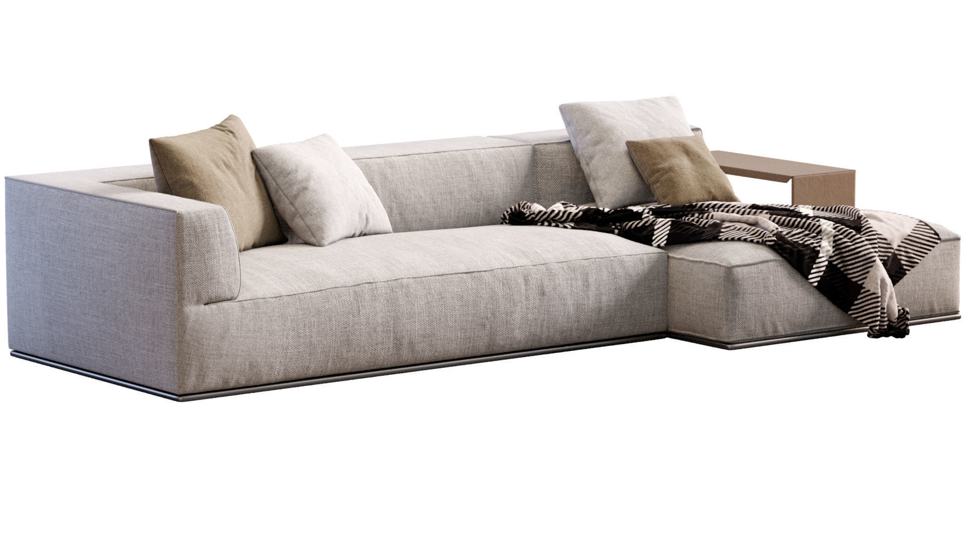 Sofa Perry By Flexform 3D model_5