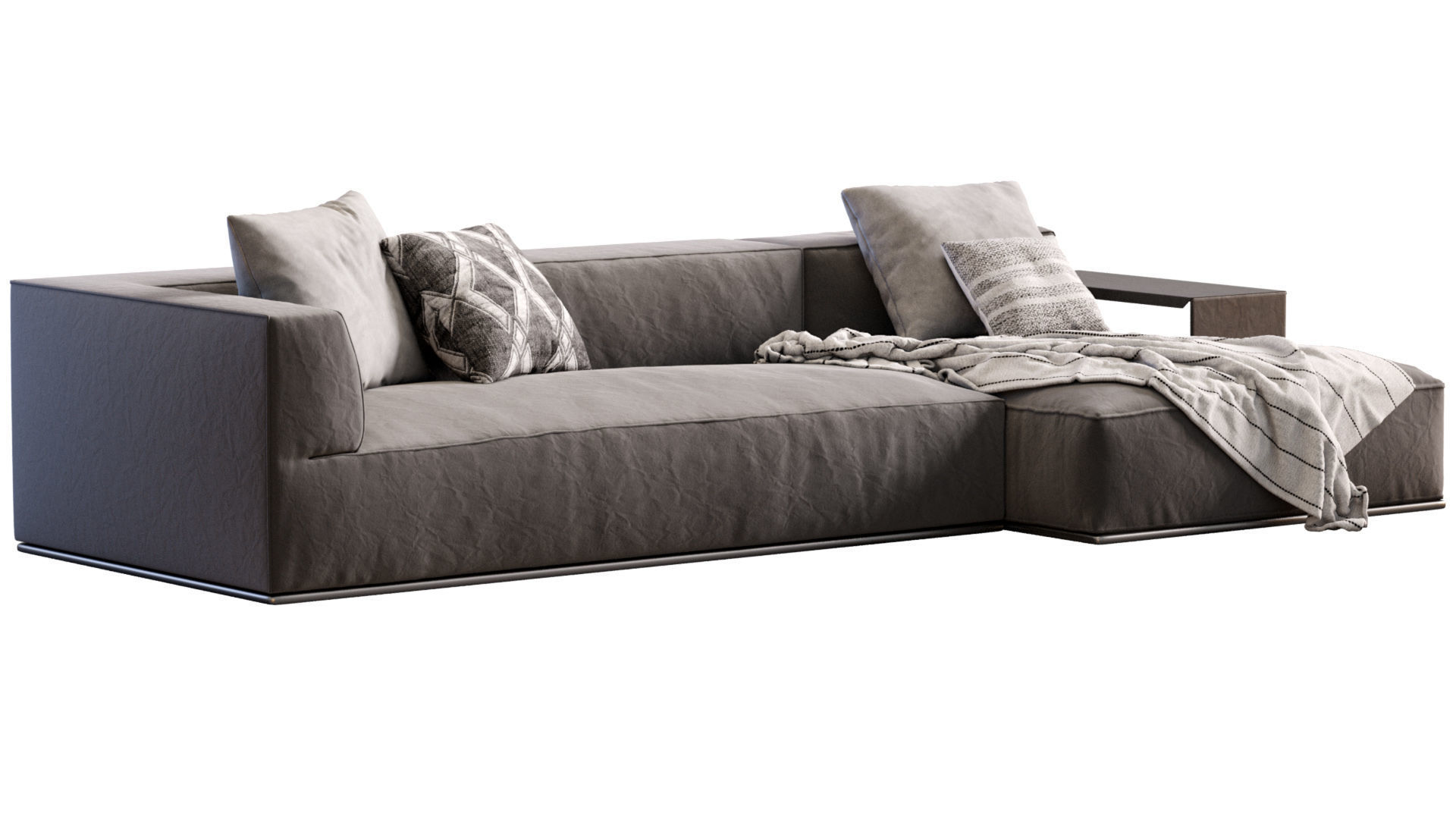 Sofa Perry By Flexform 3D model_2