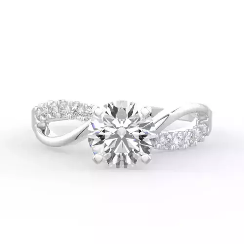 light weight diamond ring