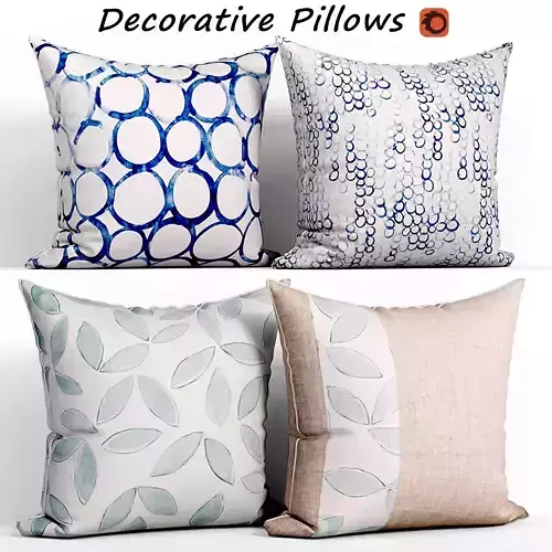 Decorative pillows set 136
