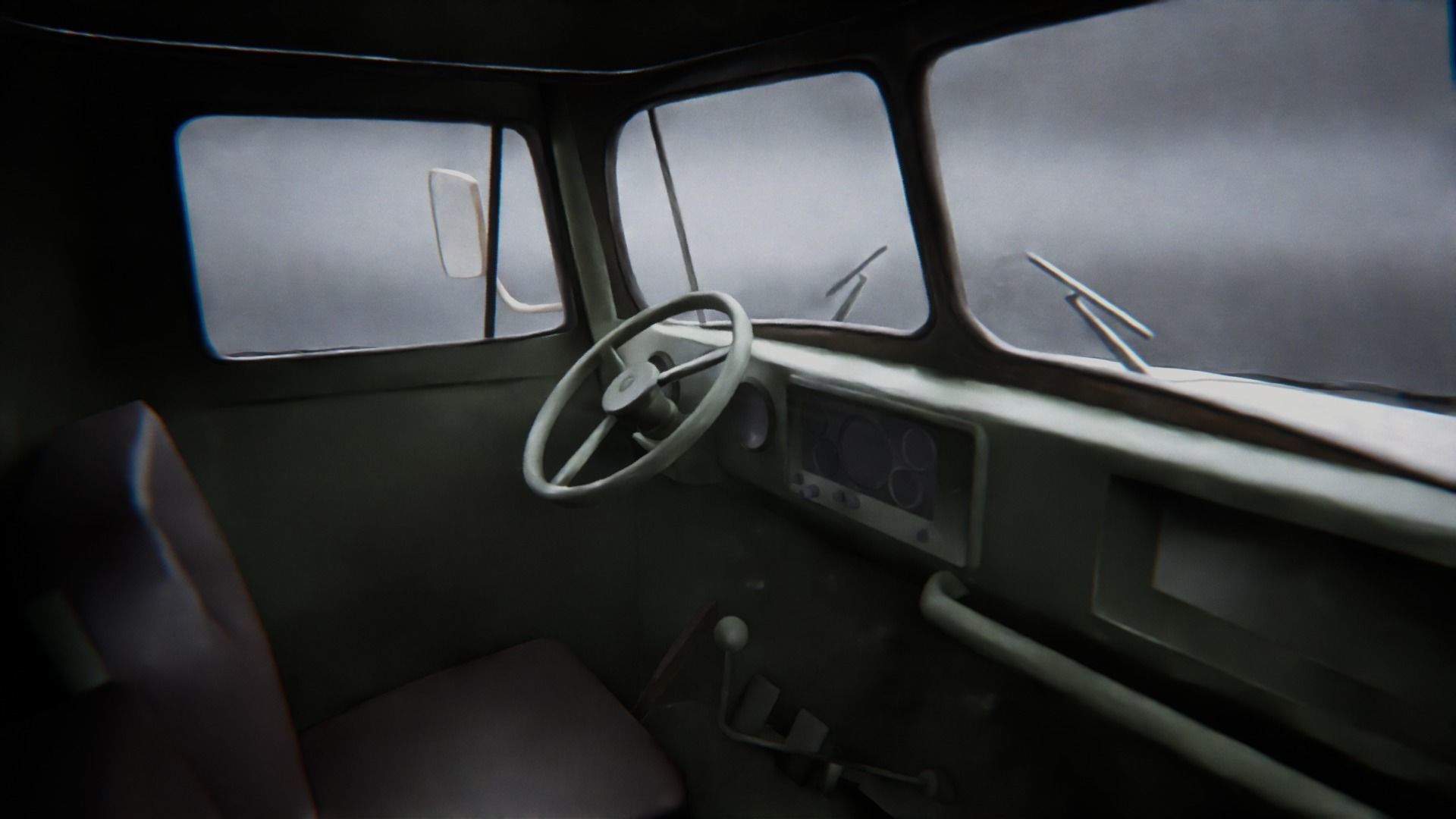 Soviet truck - Ural 375d 3D model_15