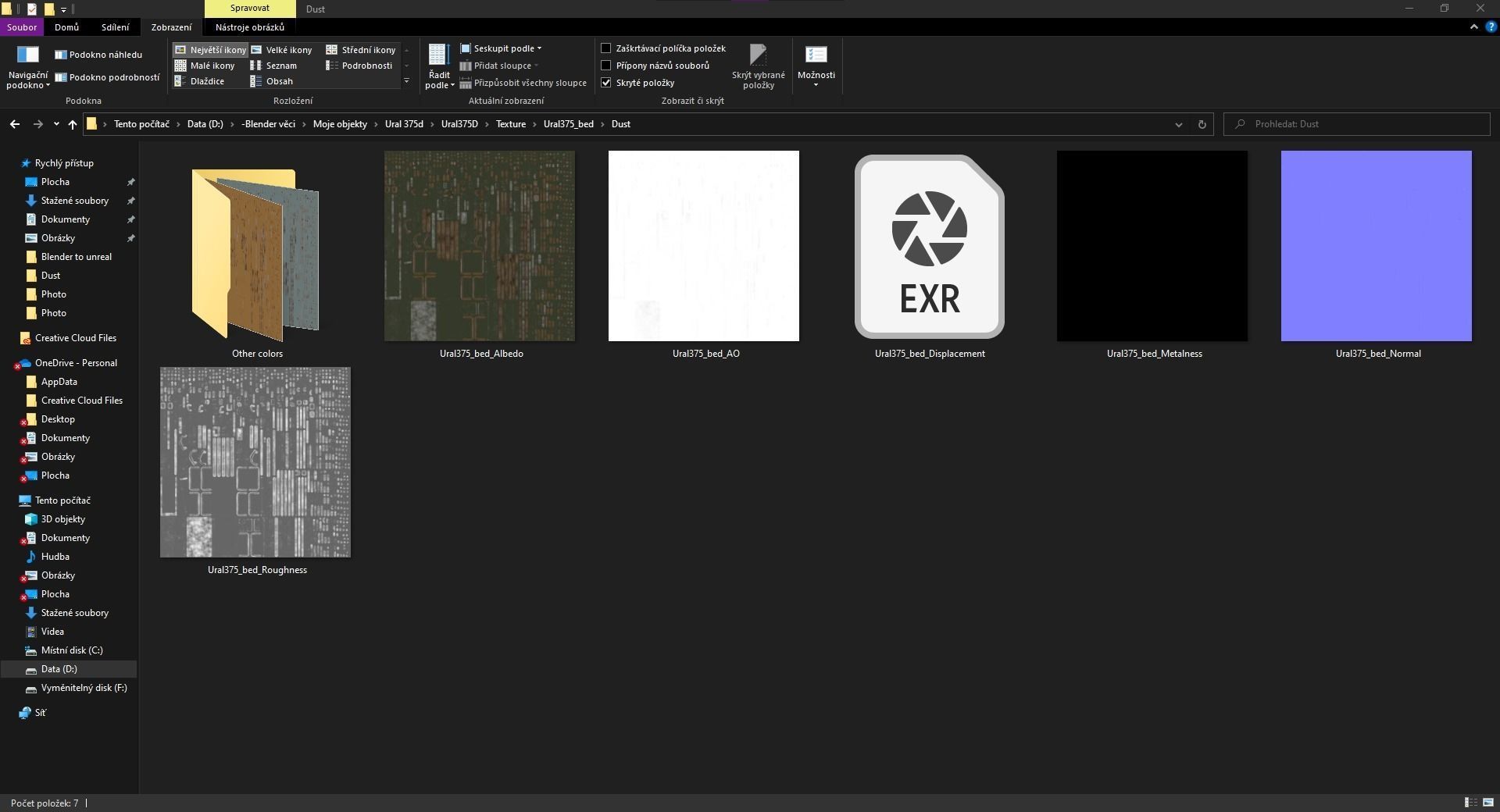 Soviet truck - Ural 375d 3D model_33